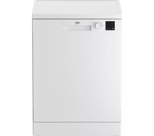 Beko DVN04X20W Freestanding 60cm Dishwasher 13-Place Settings - White