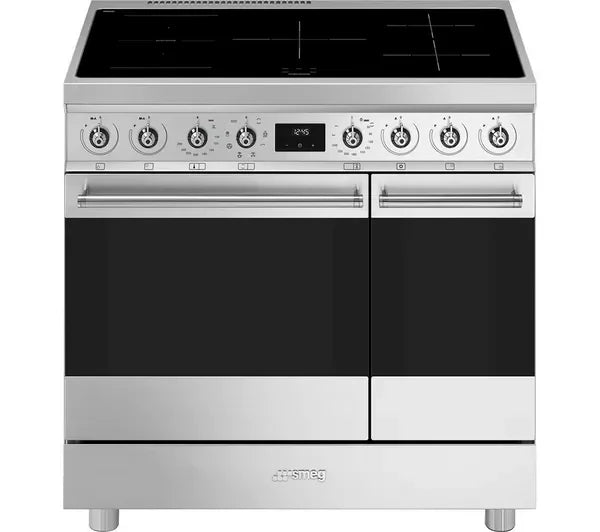 Smeg C92IMX2 90cm Induction Range Cooker - Stainless Steel