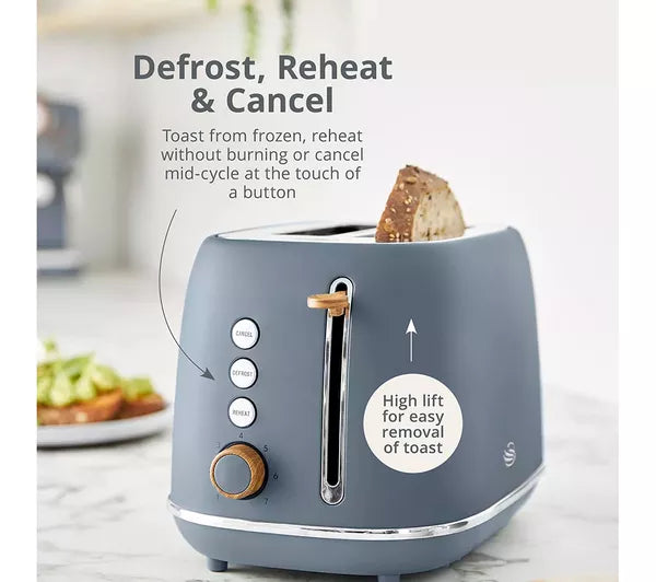 Swan Fjord 800W 2 Slice toaster-4