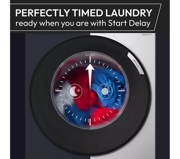 Hoover HBR 49SBL8-80 Pro Wash Series 3 9kg 1400rpm Washing Machine-8