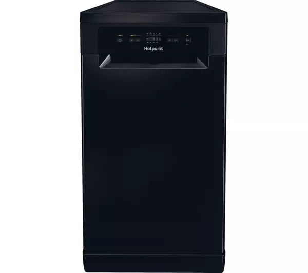 Hotpoint HP2FE10CS90BUK 45cm Slimline Dishwasher - Black