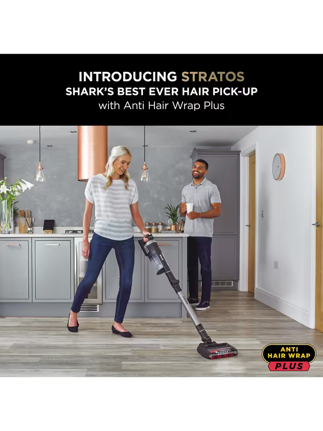 Shark Stratos Anti Hair Wrap Plus Pet Pro Cordless Vacuum [Double Battery]