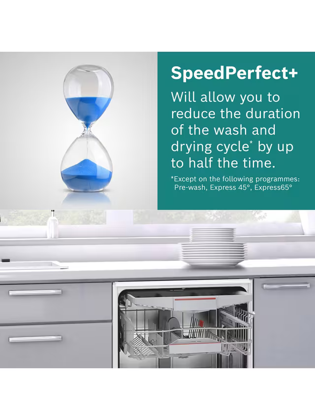 Bosch SPV4EMX25G Series-4 Slimline Integrated Dishwasher-6