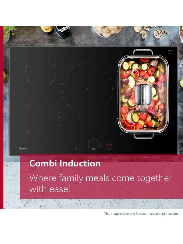 Neff V58NHQ4L0 N 70, Induction hob with integrated ventilation system, 80 cm, surface mount without frame-4