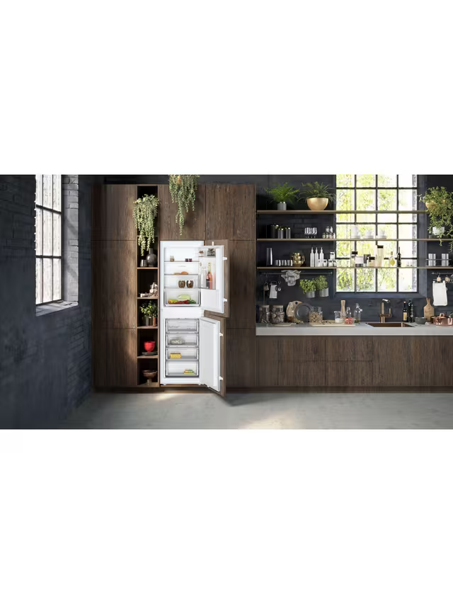 Neff N30 KI7851SE0G Integrated 50/50 Fridge Freezer, White-2
