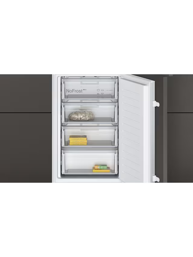 Neff N30 KI7851SE0G Integrated 50/50 Fridge Freezer, White-6