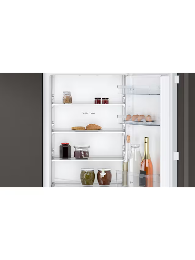 Neff N30 KI7861FE0G Integrated 60/40 Fridge Freezer, White-3