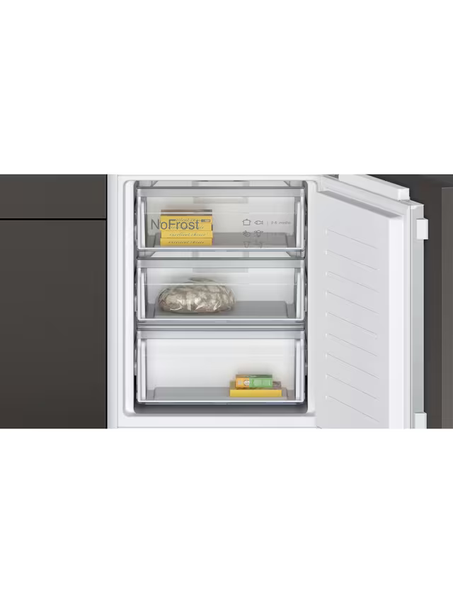 Neff N30 KI7861FE0G Integrated 60/40 Fridge Freezer, White-6