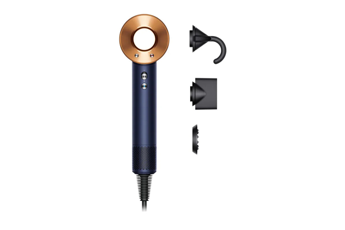 Dyson Supersonic Straight & Wavy Hair Dryer Prussian Blue & Rich Copper [113279-01]