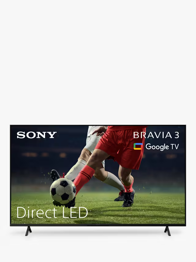SONY BRAVIA 3 65" LED 4K HDR AI Smart TV - K65S38BP
