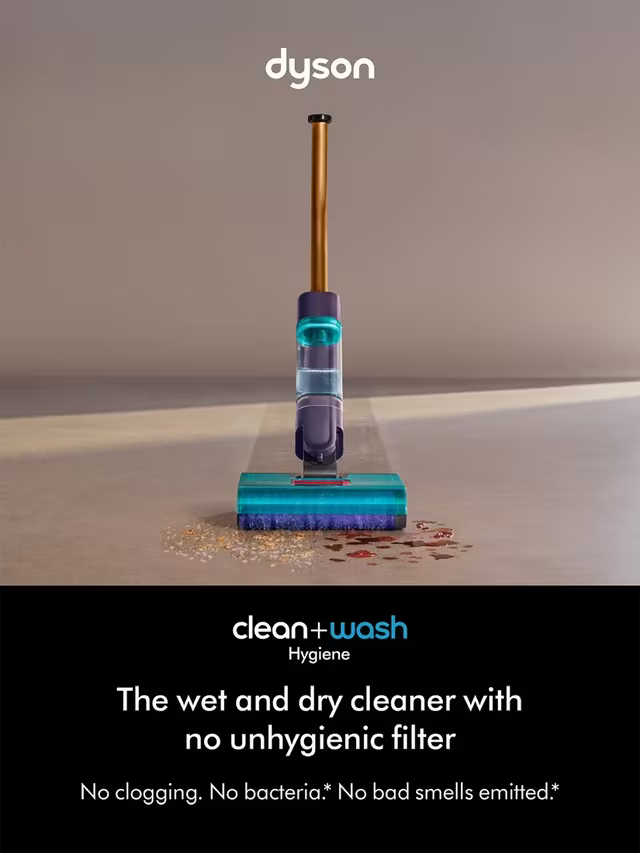Dyson Clean+Wash Hygiene Hard Floor Cleaner, Multi