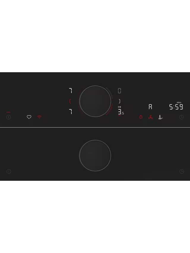 N 90, Induction hob with integrated ventilation system, 80 cm, surface mount without frame-8