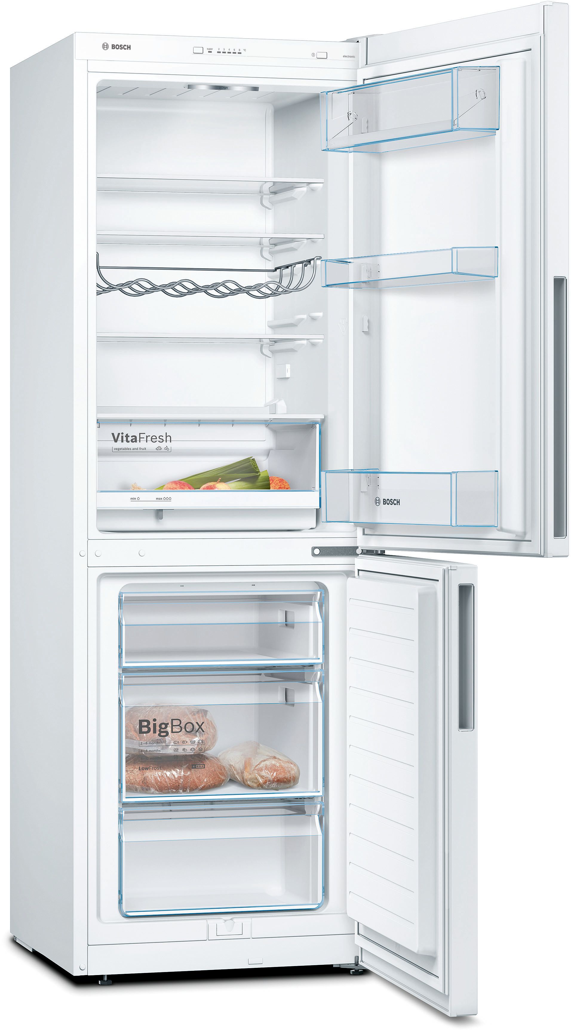 Bosch Low Frost - below 177cm Height Series 4 KGV336WEAG