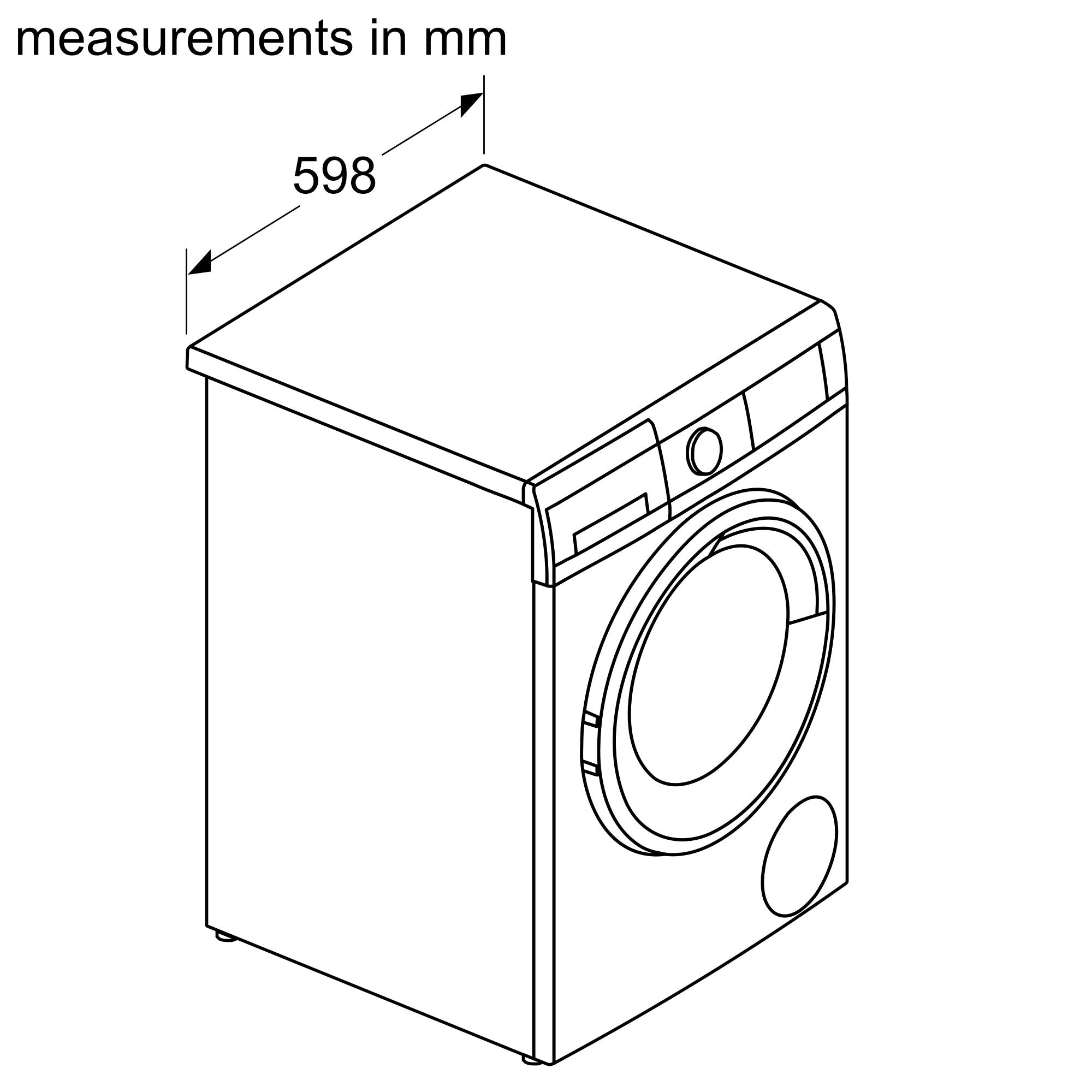 Neff Freestanding Washer Dryer VNA341U8GB