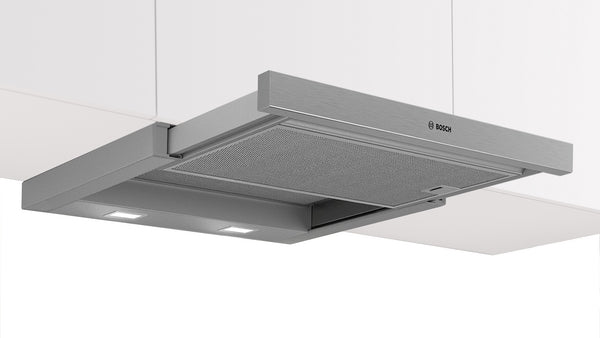 Bosch DFM063W57B Series 2, Telescopic cooker hood, 60 cm, Silver metallic-1