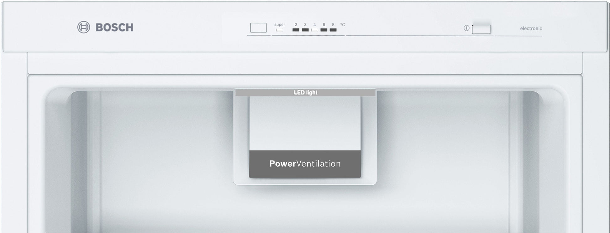 Bosch Single door fridges - 186cm Height Series 4 KSV36VWEPG