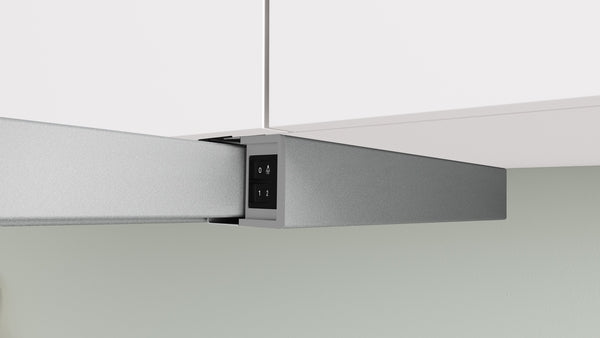 Bosch DFM063W57B Series 2, Telescopic cooker hood, 60 cm, Silver metallic-4