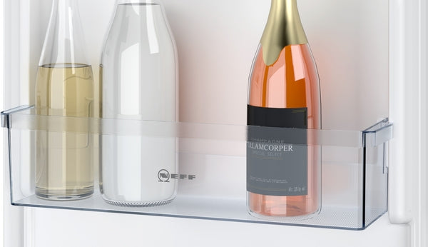 N 30, Built-in fridge-freezer with freezer at bottom, 177.2 x 54.1 cm, flat hinge-2
