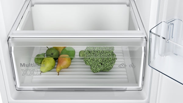 Series 2, Built-in fridge-freezer with freezer at bottom, 177.2 x 54.1 cm, flat hinge-3