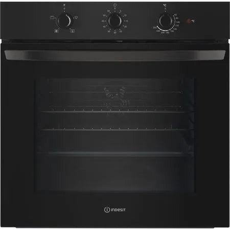 Indesit IO 233 B UK Built-in Single Oven - Black-1