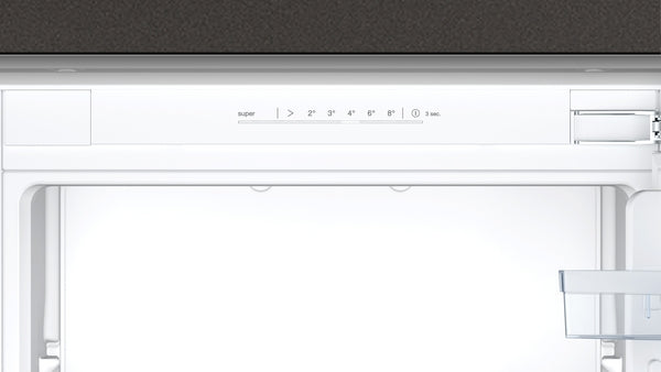 N 30, Built-in fridge-freezer with freezer at bottom, 177.2 x 54.1 cm, flat hinge-4