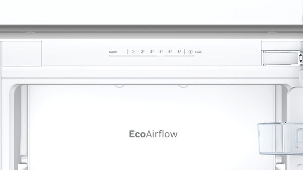 Series 2, Built-in fridge-freezer with freezer at bottom, 177.2 x 54.1 cm, flat hinge-6
