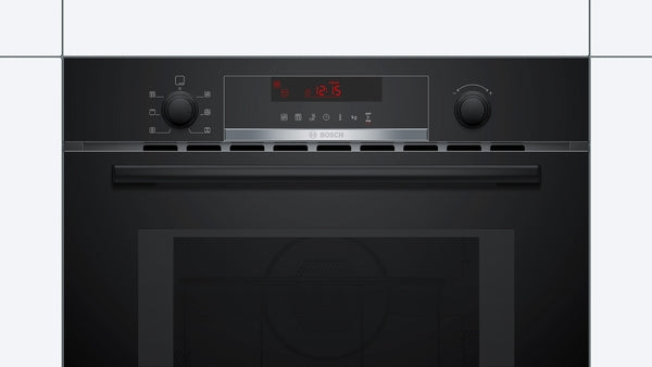 Bosch CMA583MB0B Series 4, Built-in microwave oven with hot air, 60 x 45 cm, Black-2