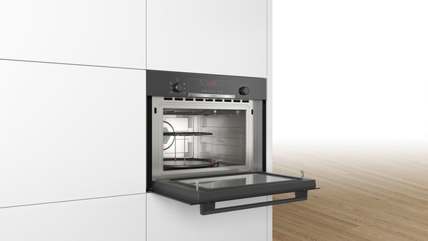 Bosch CMA583MB0B Series 4, Built-in microwave oven with hot air, 60 x 45 cm, Black-4