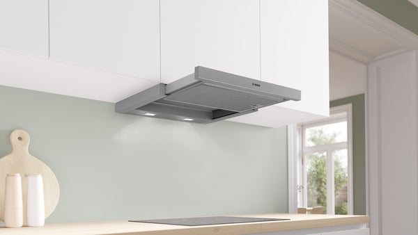 Bosch DFS067A51B Series 4, Telescopic cooker hood, 60 cm, Silver metallic-2