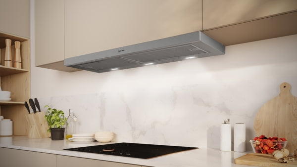 Neff N 50, Telescopic cooker hood, 90 cm, Silver metallic-3