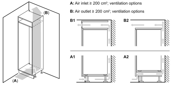 Neff Built-In Single-Door Freezer 87cm Height GI1216DE0-11