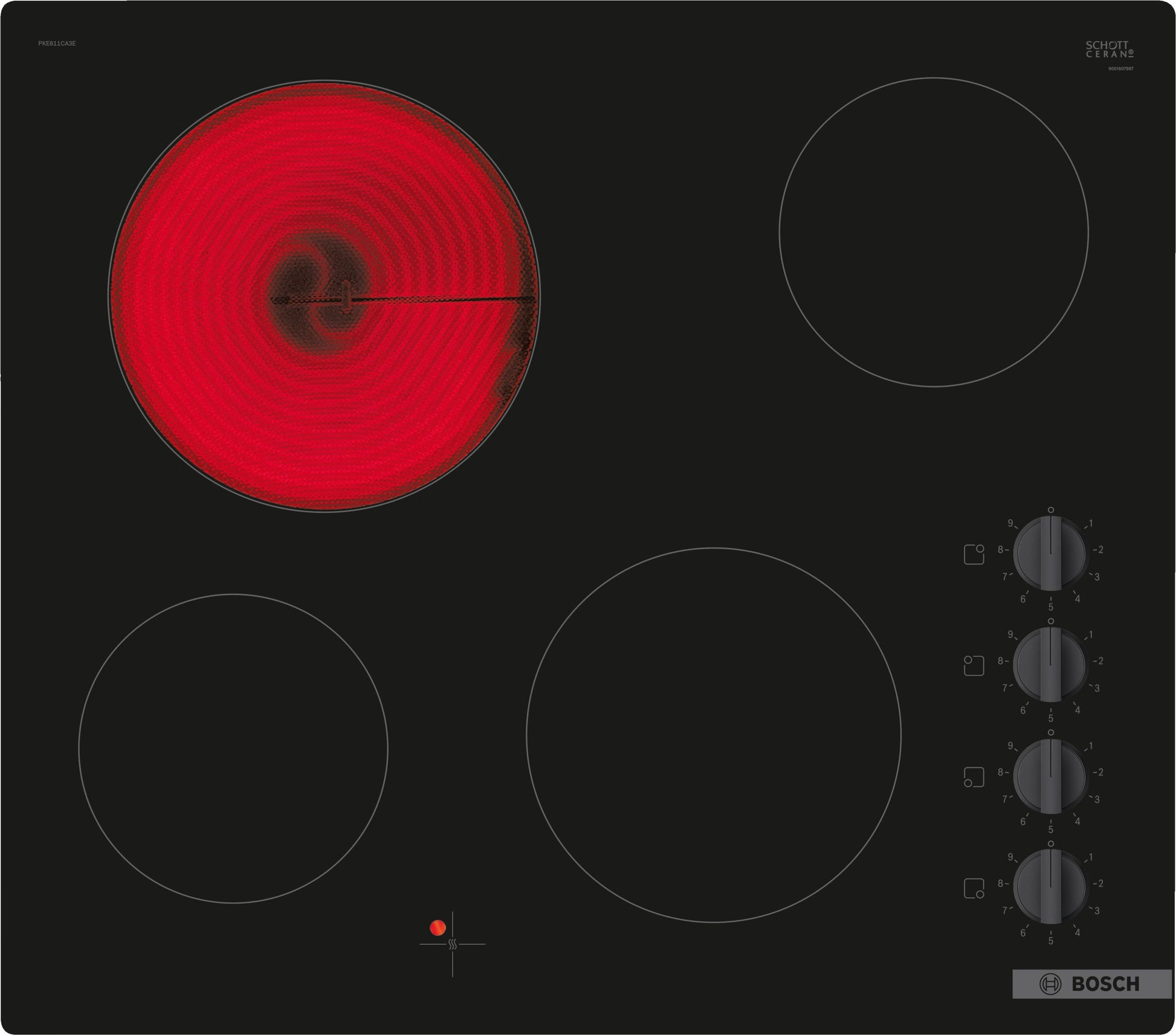 Bosch QuickTherm Ceramic Hobs Series 2 PKE611CA3E