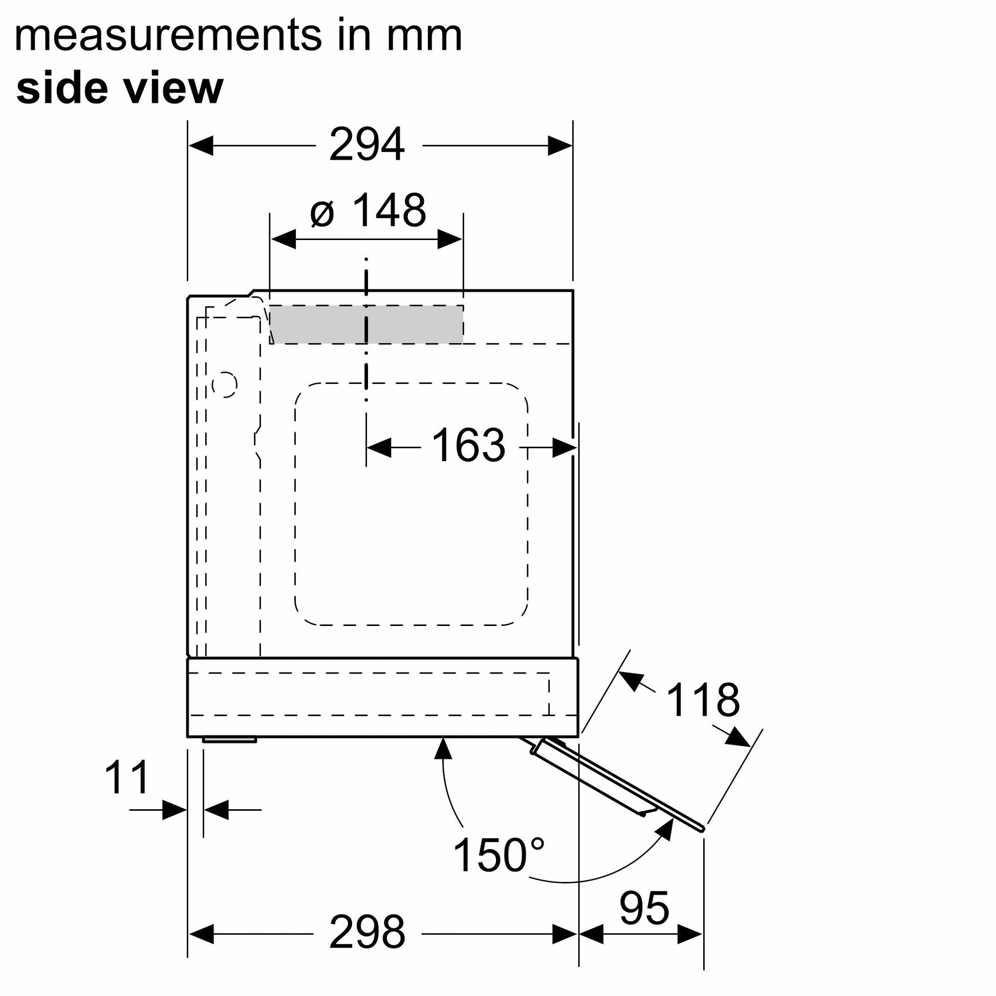 Bosch Integrated Design Hoods Series 6 DBB97AM60B