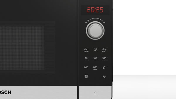 Bosch FEL023MS2B Series 2, Freestanding microwave, 44 x 26 cm, Stainless steel-3