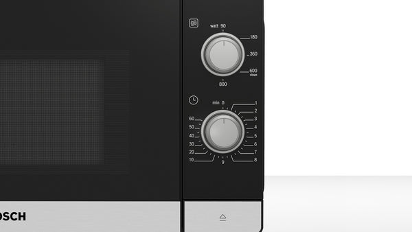 Bosch FFL020MS2B Series 2, Freestanding microwave, 44 x 26 cm, Stainless steel-4
