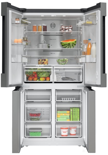 Bosch KFN96APEAG Series 6 American style, multi door fridge freezers