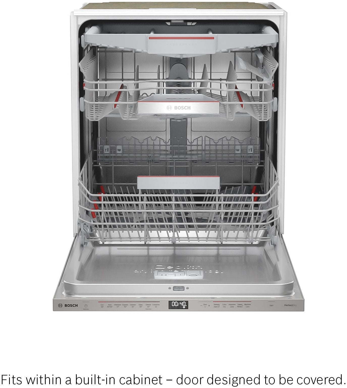 Bosch 60cm Fully Integrated Dishwashers Series 6 SMD6ZCX60G