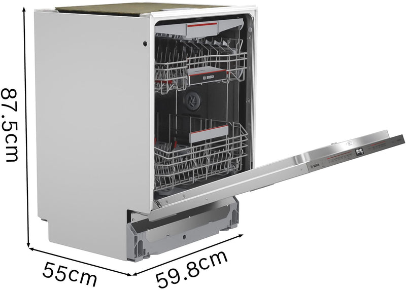 Bosch 60cm Fully Integrated Dishwashers Series 6 SMD6ZCX60G