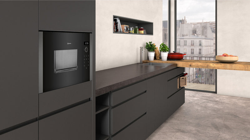 N 50, Built-in microwave oven, Graphite-Grey-5