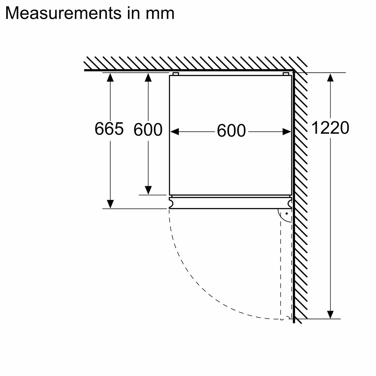 Bosch No Frost - 186cm Height Series 4 KGN362WDFG