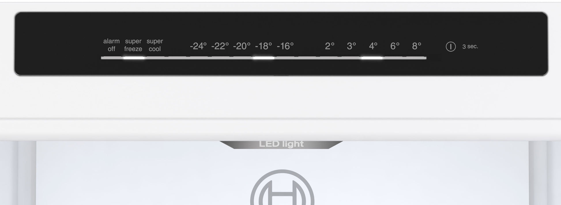Bosch No Frost - 186cm Height Series 4 KGN362WDFG