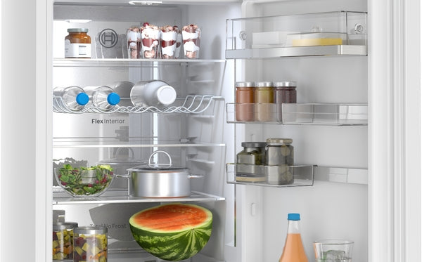 Bosch KGN39AWCTG Series 6, Free-standing fridge-freezer with freezer at bottom, 203 x 60 cm, White-2