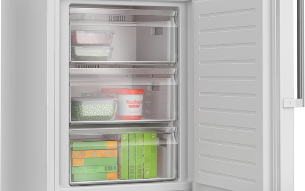 Bosch KGN39AWCTG Series 6, Free-standing fridge-freezer with freezer at bottom, 203 x 60 cm, White-4
