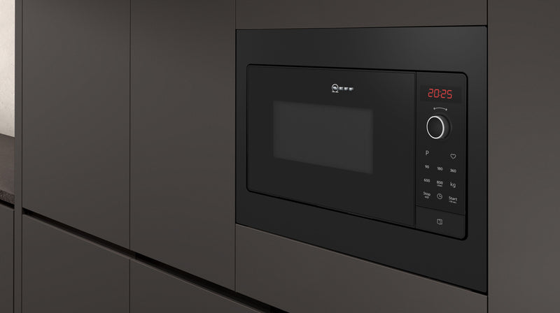 N 30, Built-in microwave oven, Black product photo (19457890_HLAWG25S3B_PGA1_def.jpg)