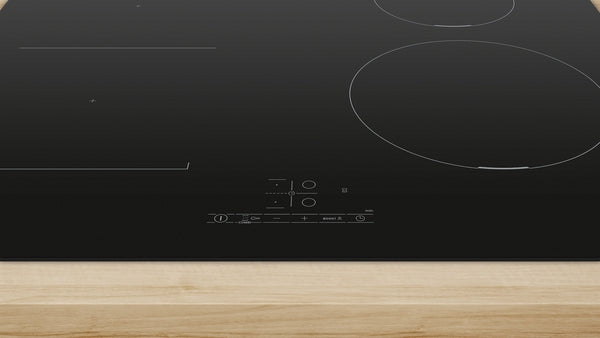 Bosch PWP611BB5B Series 4 Induction hob, 60 cm, surface mount without frame-3