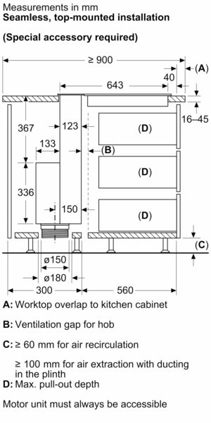 Bosch Series 8 Glass Draft Hoods with Venting-20