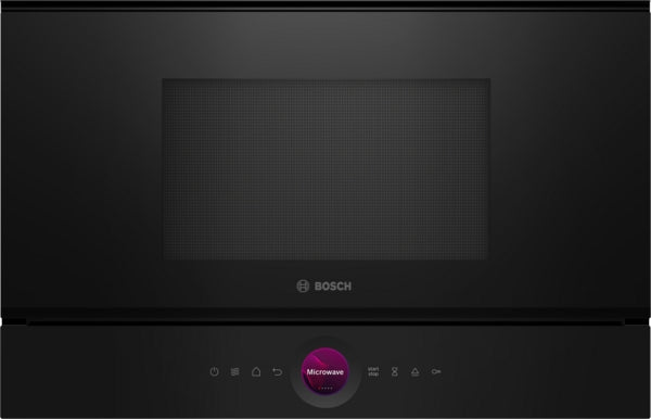 Bosch BFL7221B1B Series 8, Built-in microwave oven, Black-1