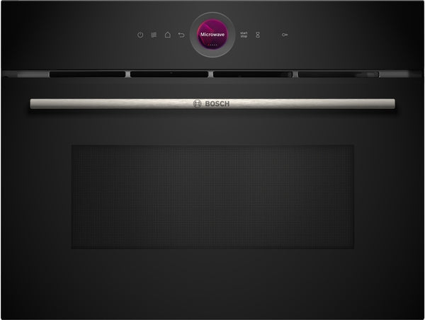 Bosch CEG732XB1B Series 8 Built-in microwave oven, 60 x 45 cm, Black-1
