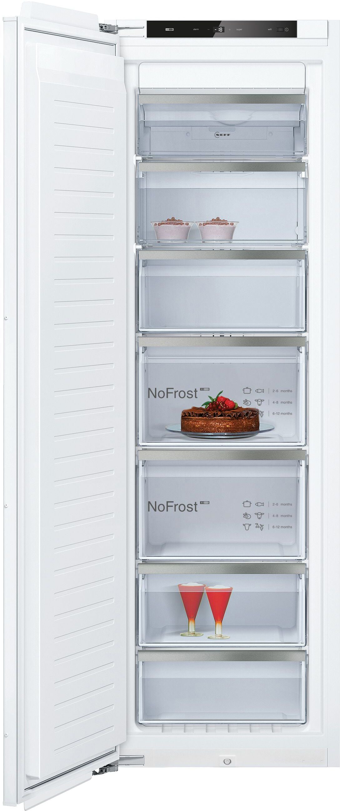 Neff Built in Single door freezers 177cm Height N 90 GI7815NE0