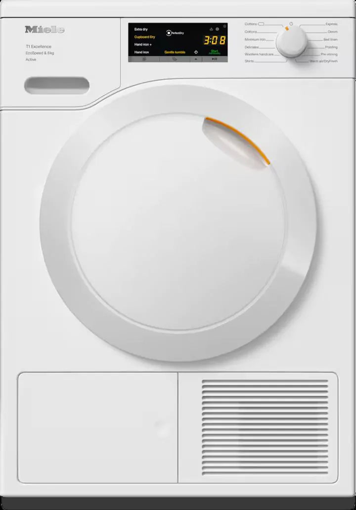 Miele TEA525WP 8kg Heat Pump Tumble Dryer - White